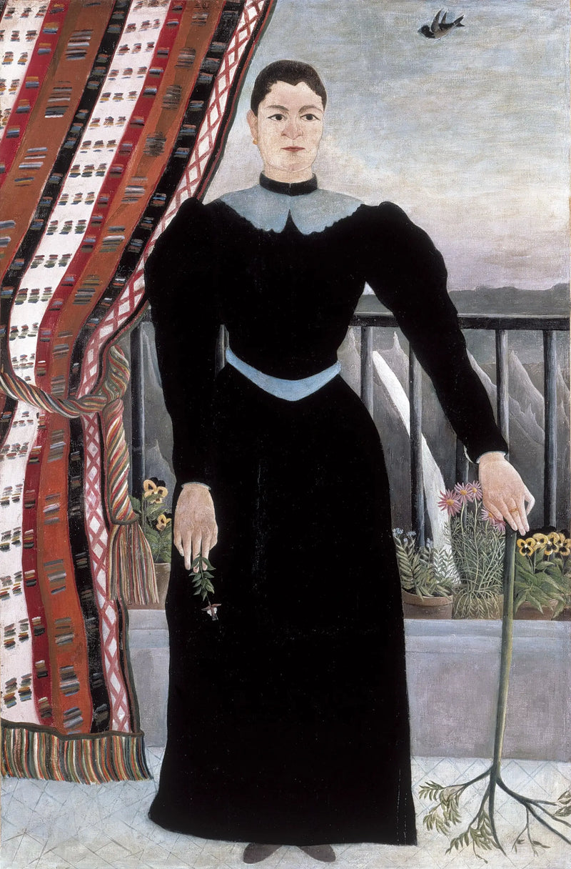 Portret van een vrouw - Henri Rousseau