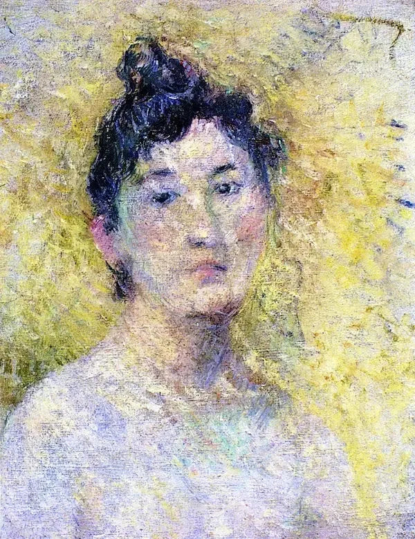 Portret van een vrouw - Paul Gauguin