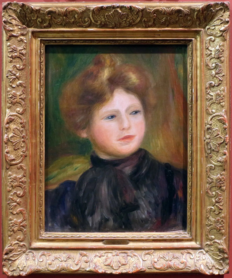 Portret van een vrouw - Pierre-Auguste Renoir