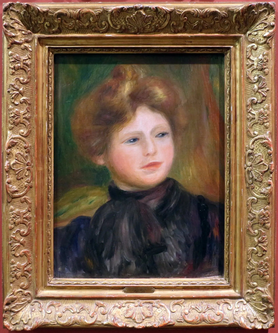 Portret van een vrouw - Pierre-Auguste Renoir