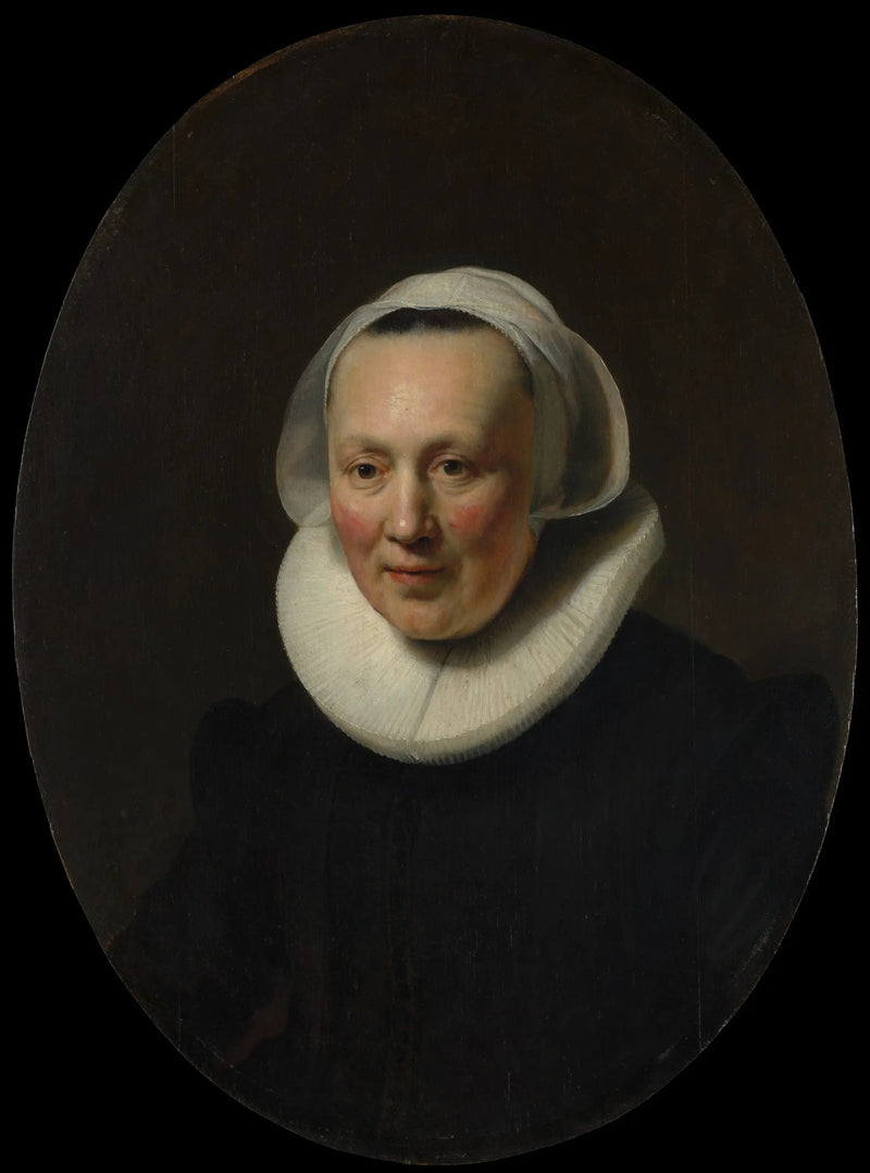 Portret van een vrouw - Rembrandt