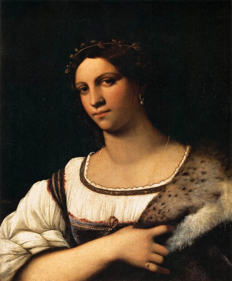 Portret van een vrouw - Sebastiano del Piombo