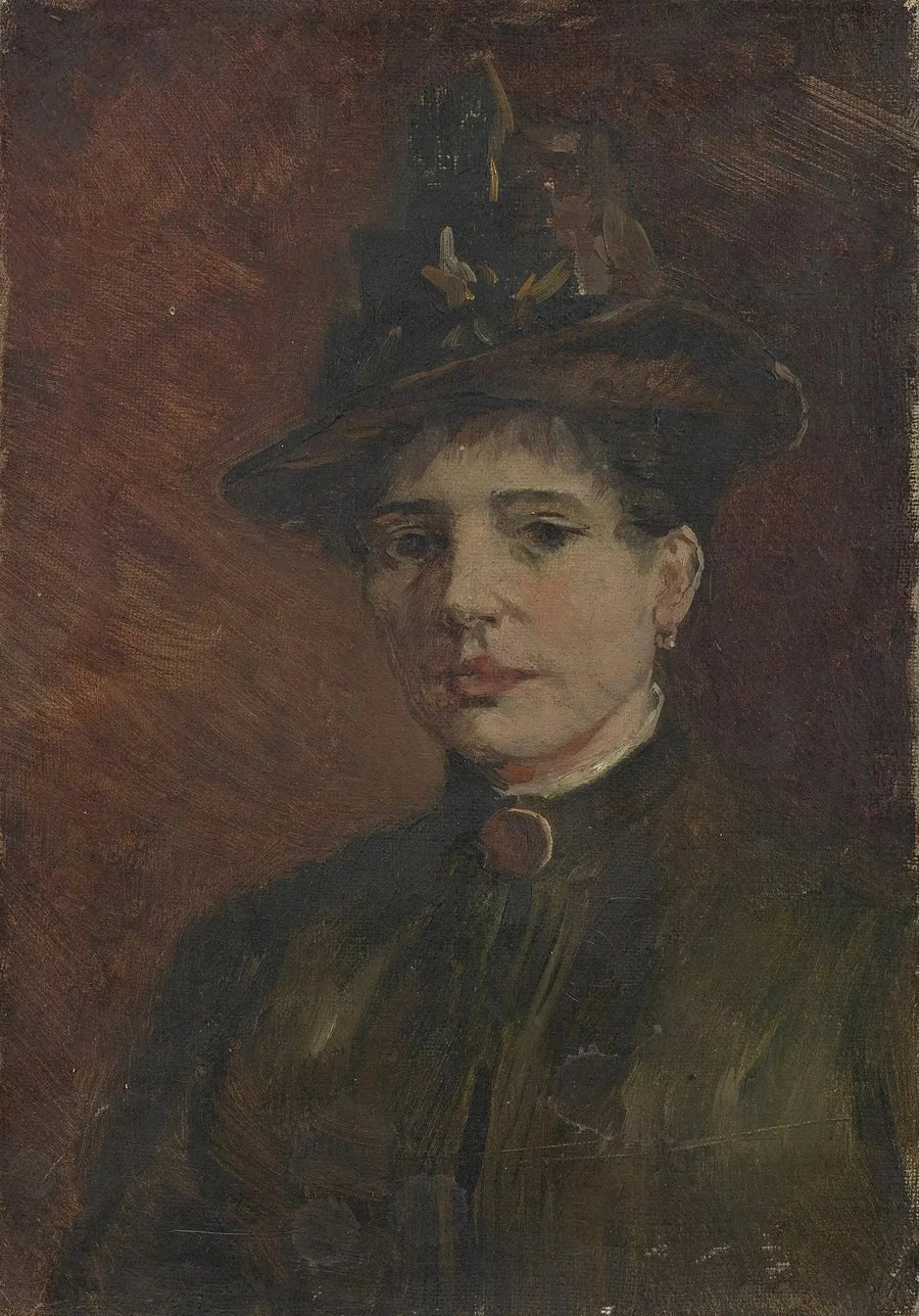 Portret van een vrouw - Vincent van Gogh