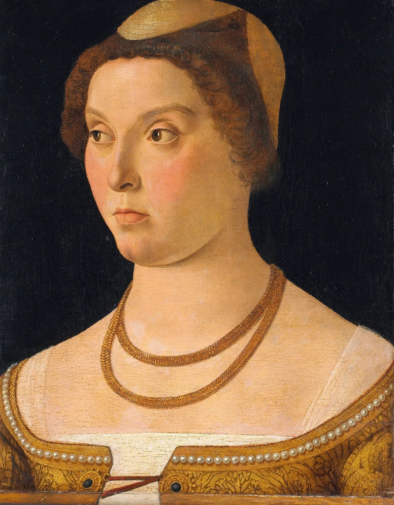 Portret van een vrouw - Vittore Carpaccio