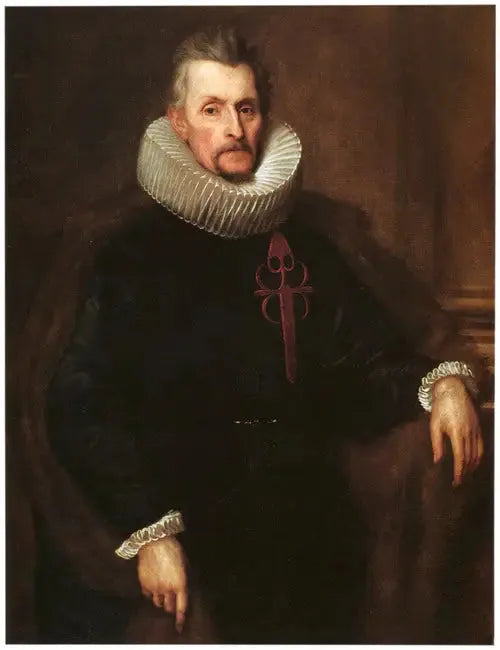 Portret van Ferdinand van Boisschot, heer van Saventhem (1560-1649), ridder in de Orde van Santiago - Antoine van Dyck

Source:
Portrait de Ferdinand van Boisschot, seigneur de Saventhem (1560-1649), en chevalier de l'ordre de Santiago - Antoine van Dyck