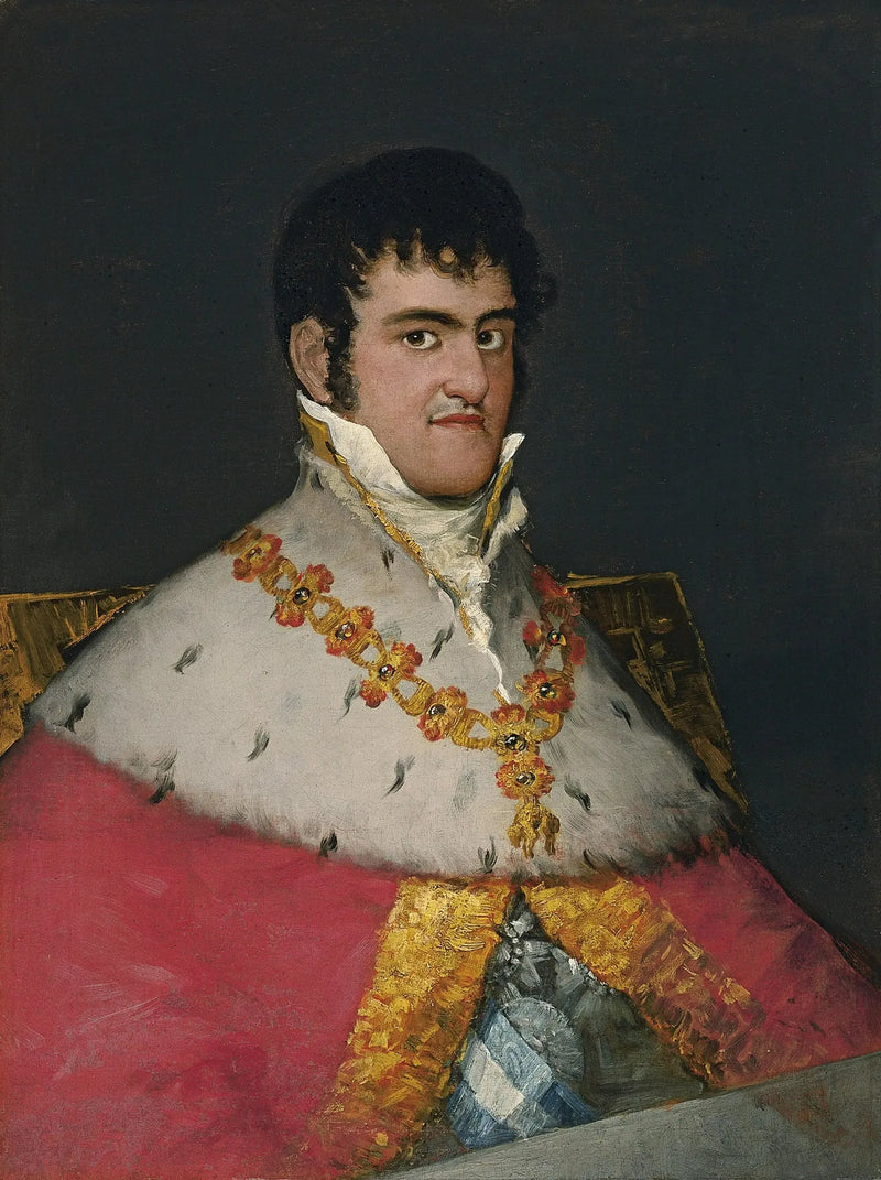 Portret van Ferdinand VII - Francisco de Goya