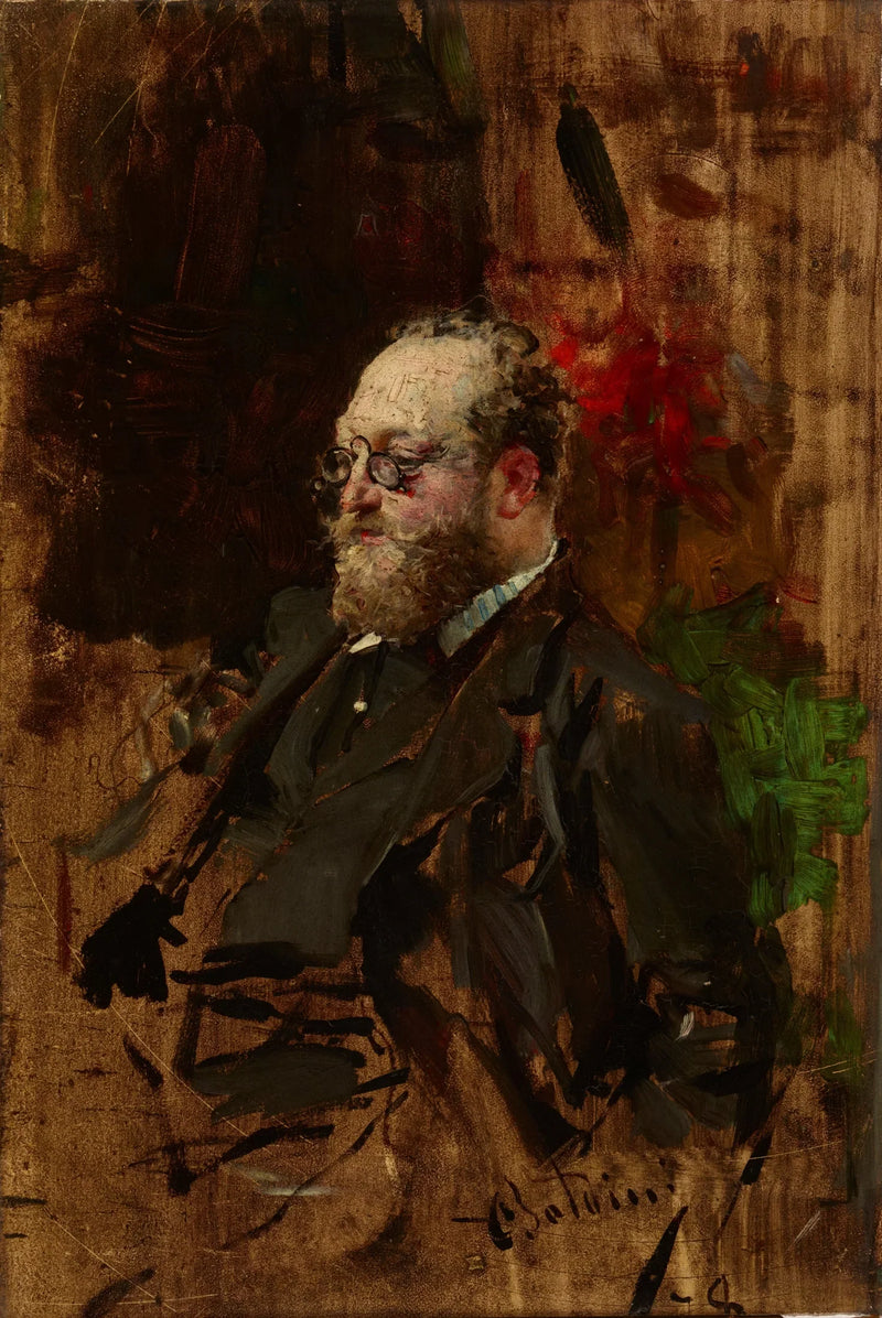 Portret van Ferdynand Bryndza (1837-1891) - Giovanni Boldini