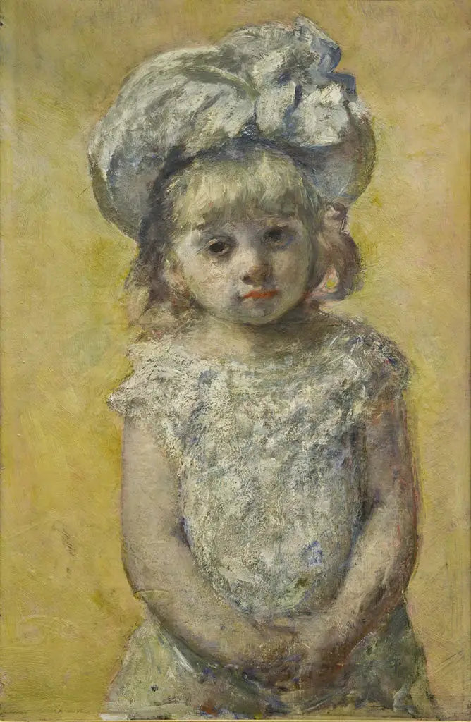 Portret van een meisje - Mary Cassatt