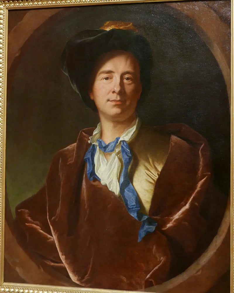 Portret van Fontenelle (1657-1757) - Hyacinthe Rigaud