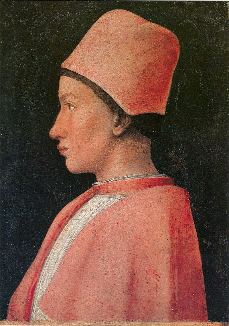 Portret van Francesco Gonzaga - Andrea Mantegna