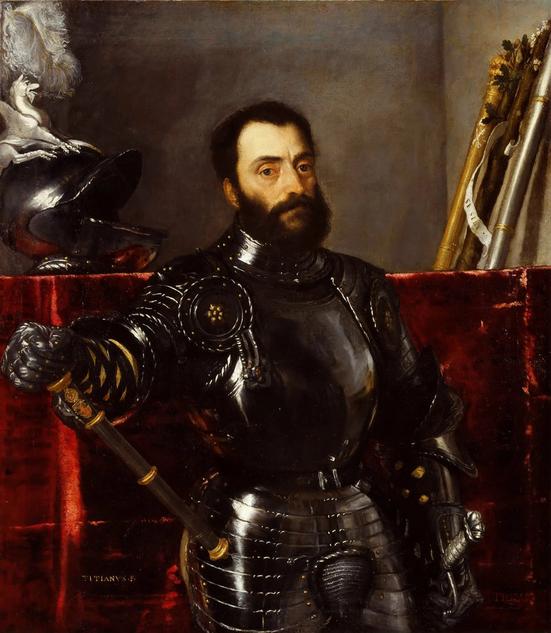 Portret van Francesco Maria della Rovere - Titian