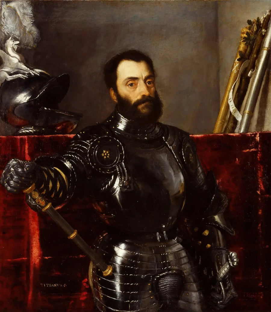 Portret van Francesco Maria della Rovere - Titian