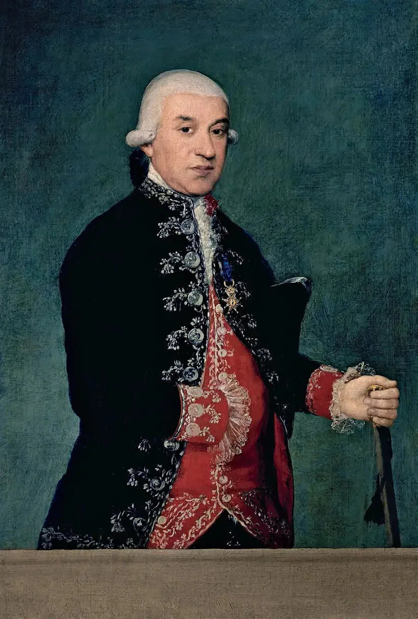 Portret van Francisco Javier de Larrumbe - Francisco de Goya