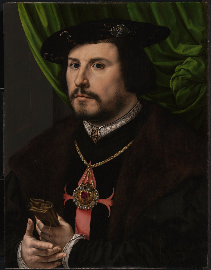 Portret van Francisco de los Cobos en Molina - Jan Gossaert