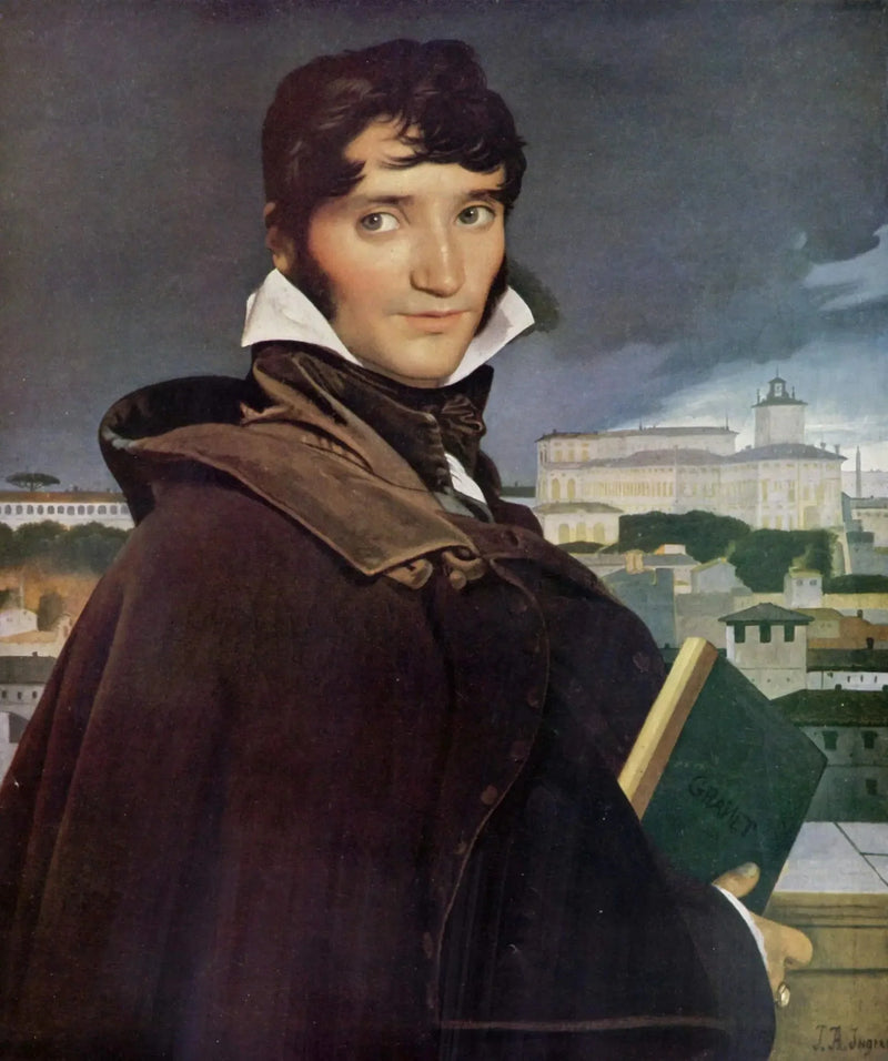 Portret van François-Marius Granet - Jean-Auguste-Dominique Ingres