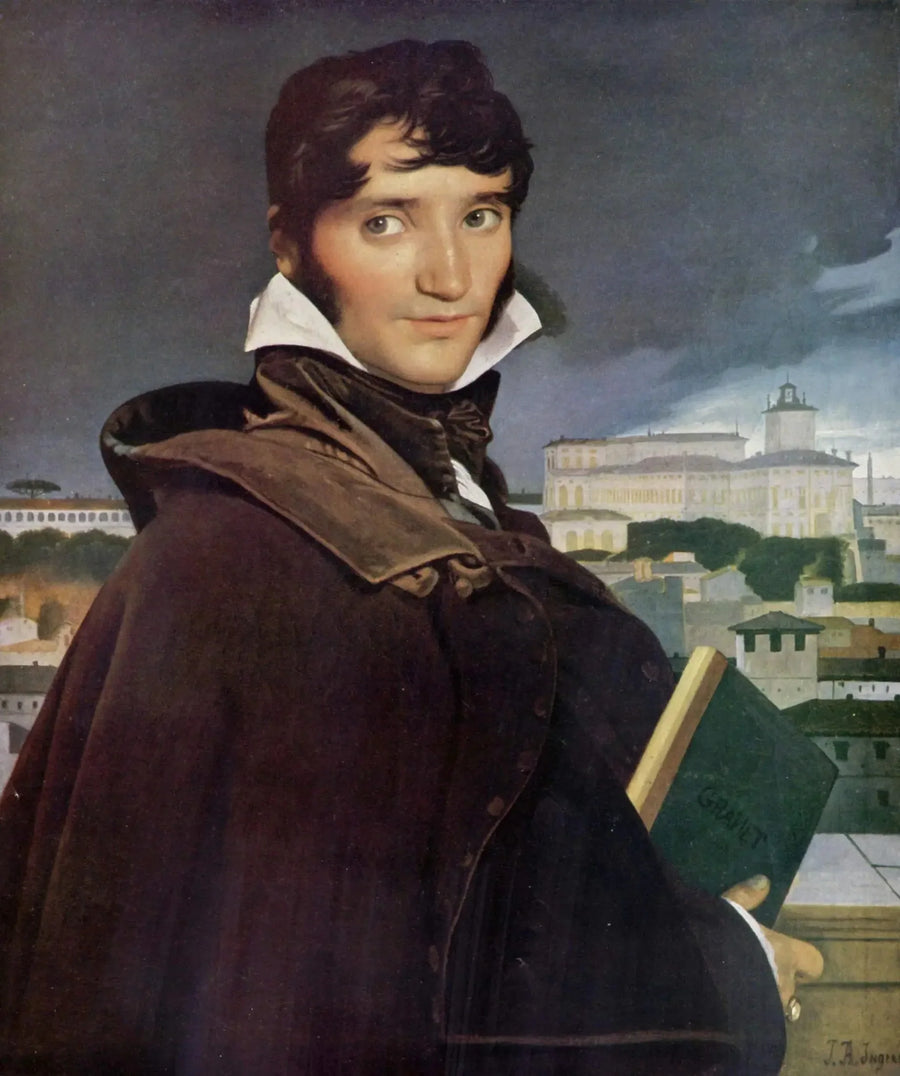 Portret van François-Marius Granet - Jean-Auguste-Dominique Ingres