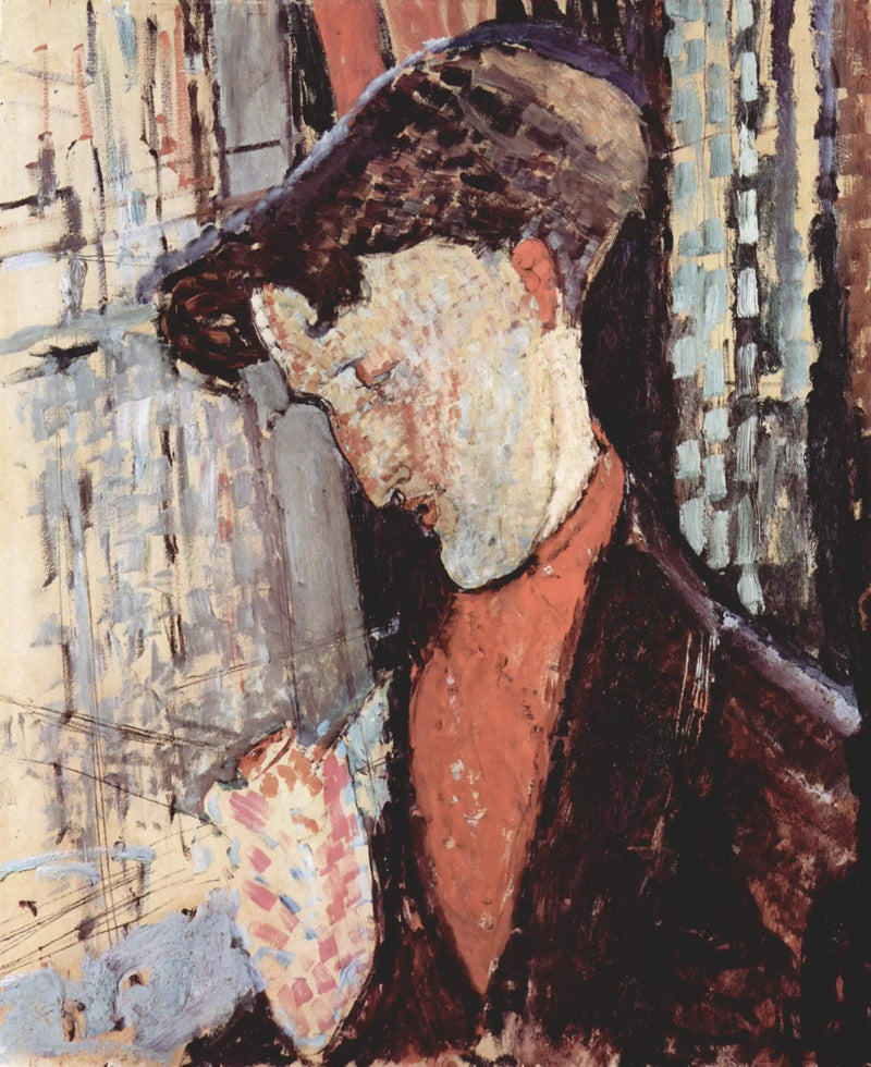 Portret van Frank Burty Haviland - Amedeo Modigliani