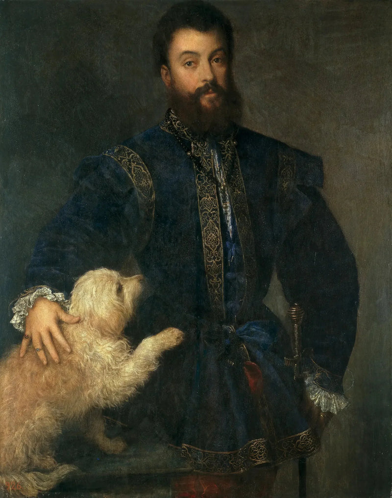 Portret van Frederik II Gonzaga - Titian