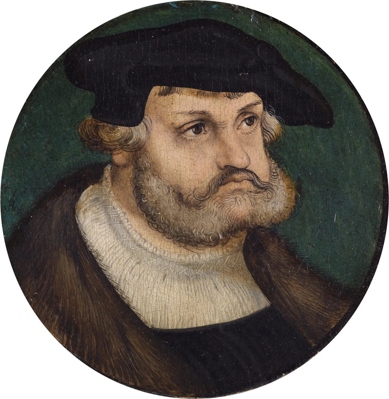 Portret van Frederik de Wijze, keurvorst van Saksen - Lucas Cranach de Oude