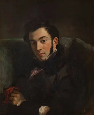 Portret van Frédéric Villot - Eugène Delacroix