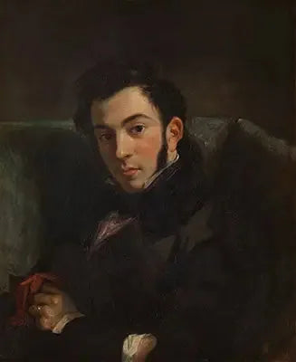 Portret van Frédéric Villot - Eugène Delacroix