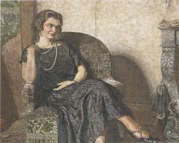 Portret van Fridette Faton - Édouard Vuillard
