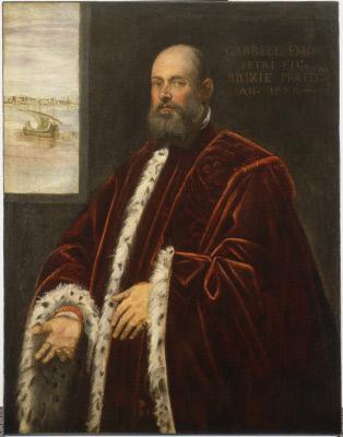 Portret van Gabriele di Pietro Emo, procureur van San Marco - Jacopo Tintoretto