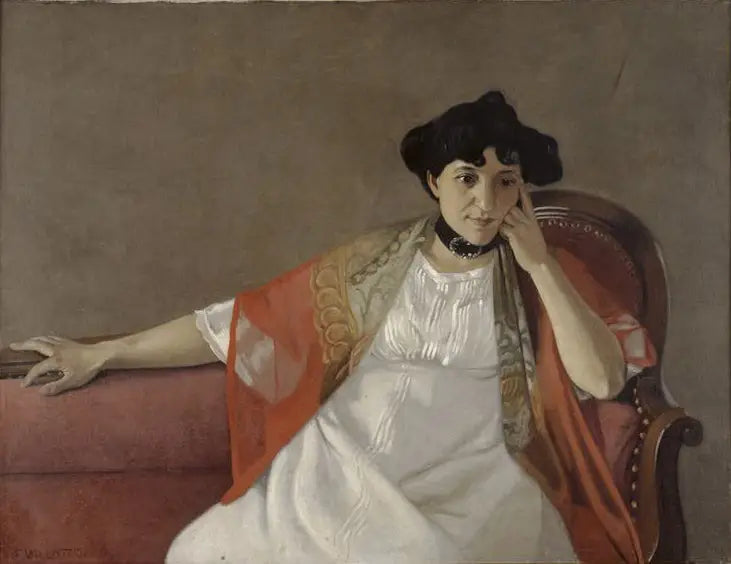 Portret van Gabrielle Vallotton - Félix Vallotton

Source:
Portrait de Gabrielle Vallotton - Félix Vallotton