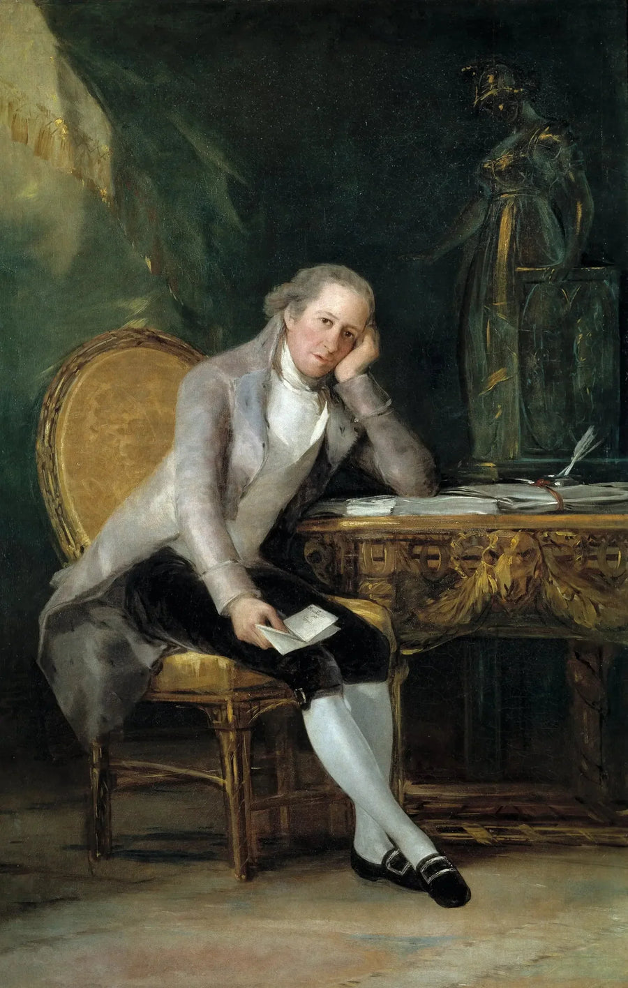 Portret van Gaspar Melchor de Jovellanos - Francisco de Goya