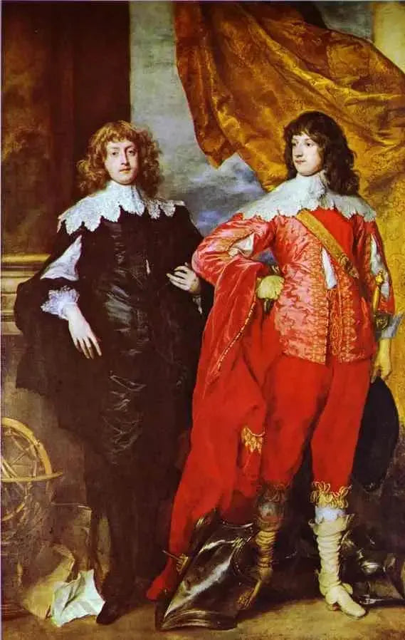 Portret van George Digby, 2e graaf van Bristol en William Russell, 1e hertog van Bedford - Antoine van Dyck

Source:
Portrait de George Digby, 2e comte de Bristol et William Russell, 1er duc de Bedford - Antoine van Dyck