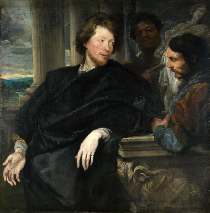 Portret van George Gage met twee begeleiders - Antoine van Dyck

Source:
Portrait de George Gage avec deux accompagnateurs - Antoine van Dyck