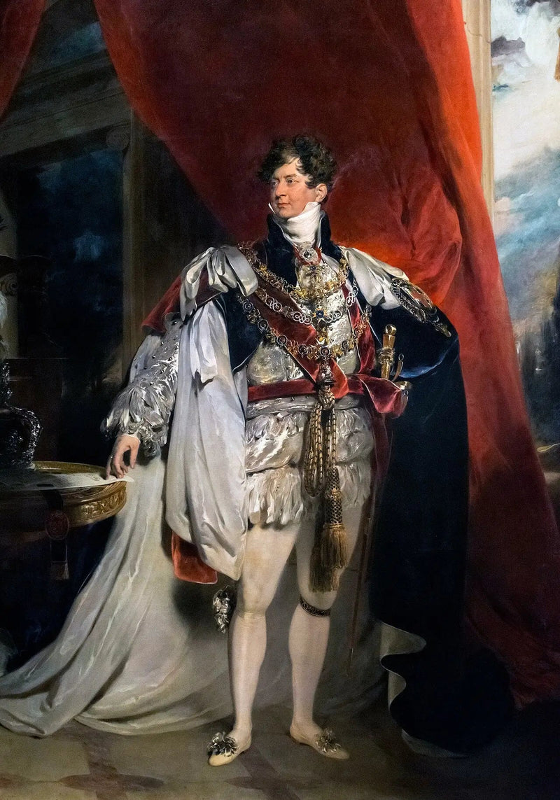 Portret van George IV van Engeland - Thomas Lawrence