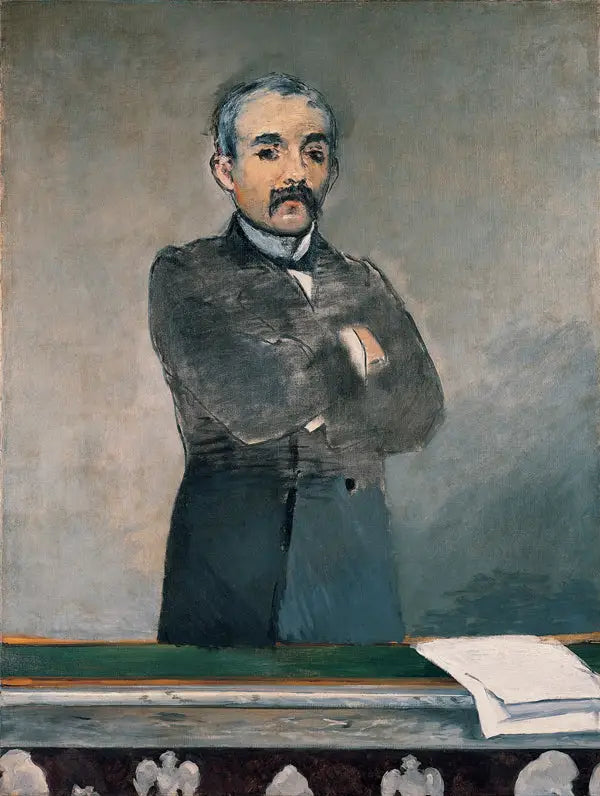 Portret van Georges Clémenceau - Édouard Manet