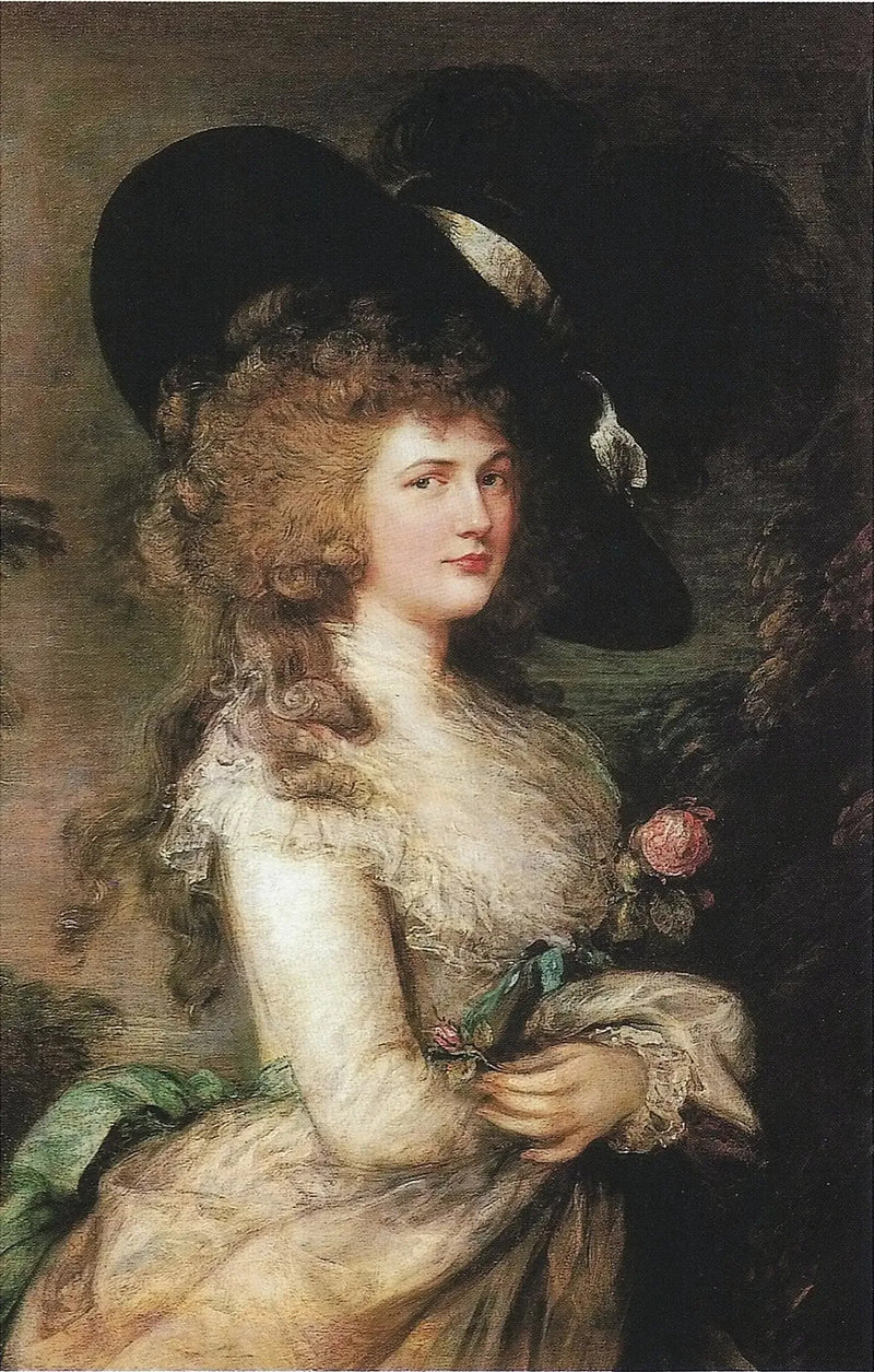 Portret van Georgiana, hertogin van Devonshire - Thomas Gainsborough

Source:
Portrait de Georgiana, duchesse de Devonshire - Thomas Gainsborough