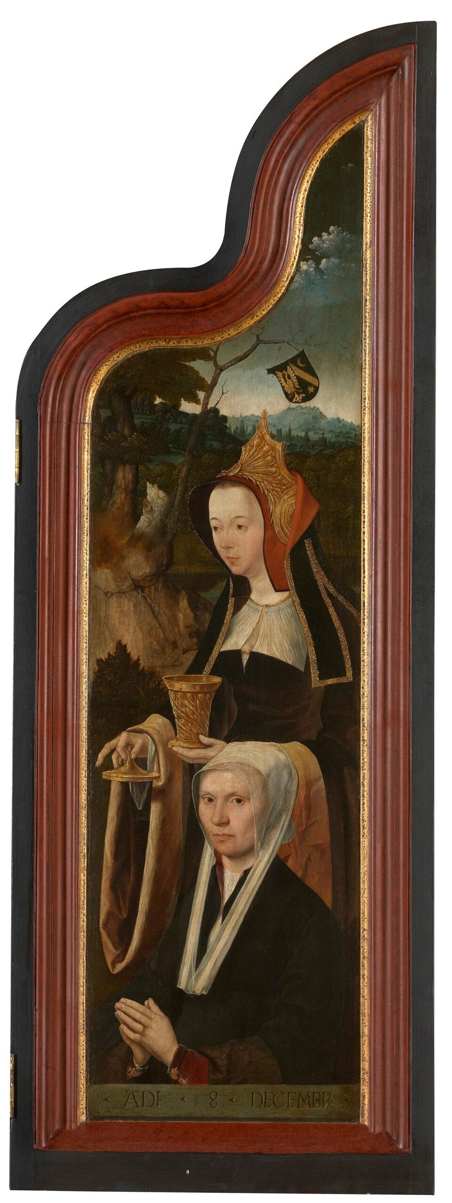 Portret van Gerbrich Claesdr - Jacob Cornelisz van Oostsanen