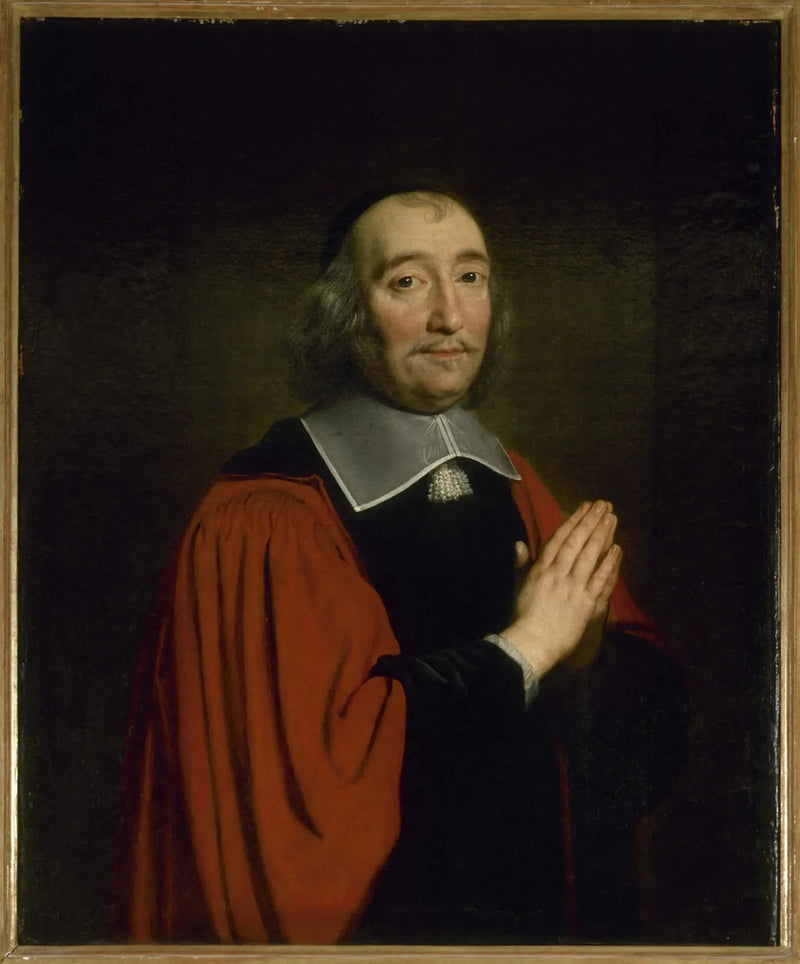 Portret van Germain Piètre, procureur van de Stad Parijs (1641-1654) - Philippe de Champaigne