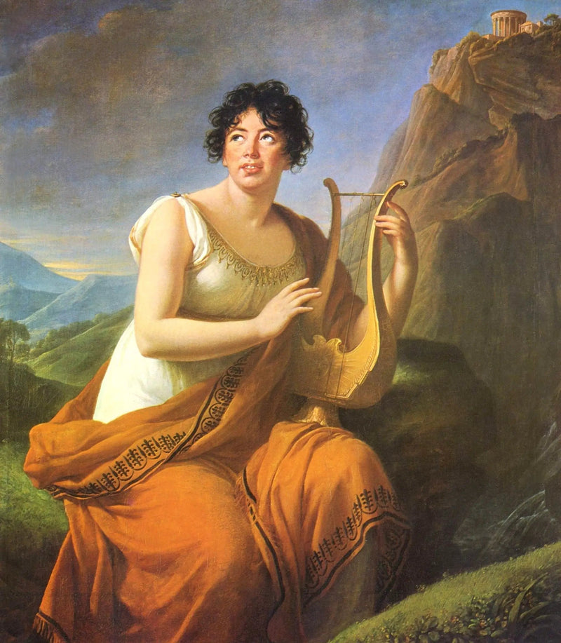 Portret van Germaine de Staël en Corinne bij Kaap Misène - Élisabeth Vigeé Le Brun

Source:
portrait de Germaine de Staël en Corinne au Cap Misène - Élisabeth Vigée Le Brun