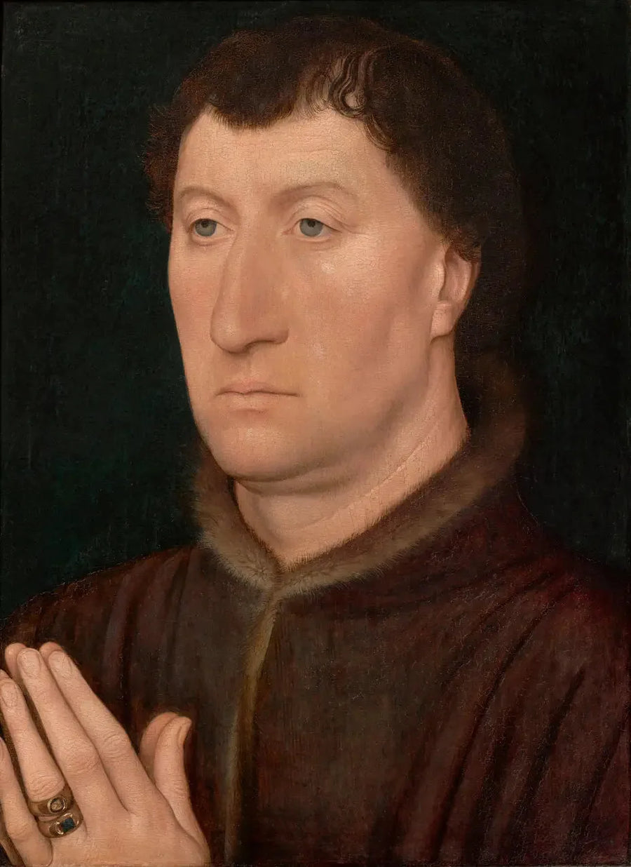 Portret van Gilles Joye - Hans Memling