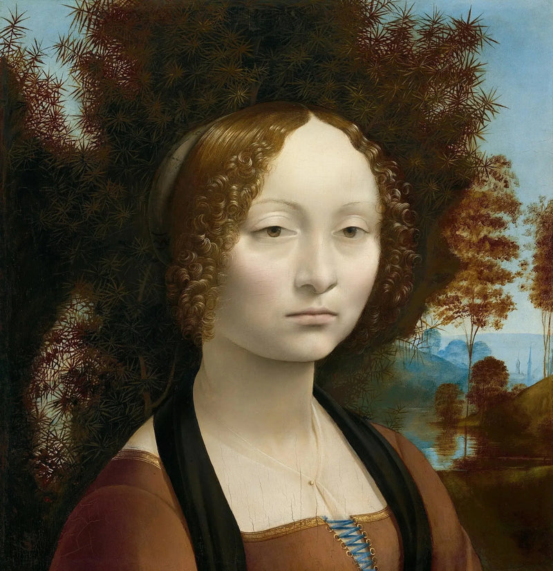 Portret van Ginevra de' Benci - Leonardo da Vinci