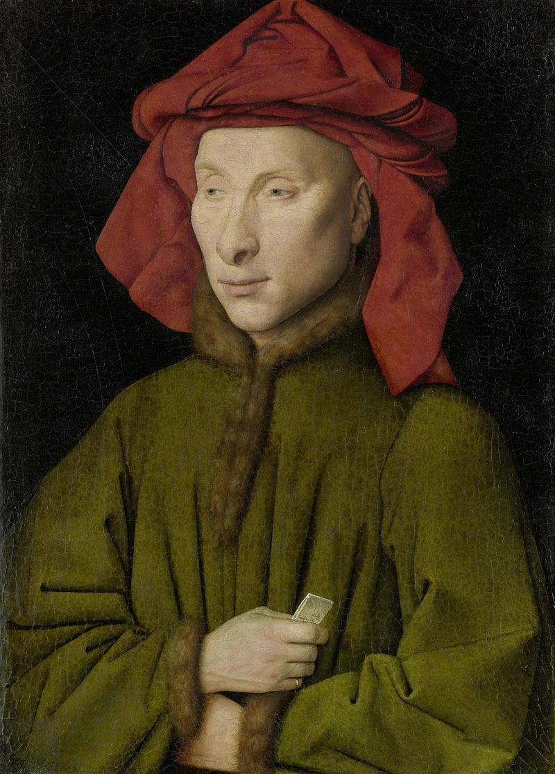 Portret van Giovanni Arnolfini - Jan van Eyck

Source:
Portrait de Giovanni Arnolfini - Jan van Eyck