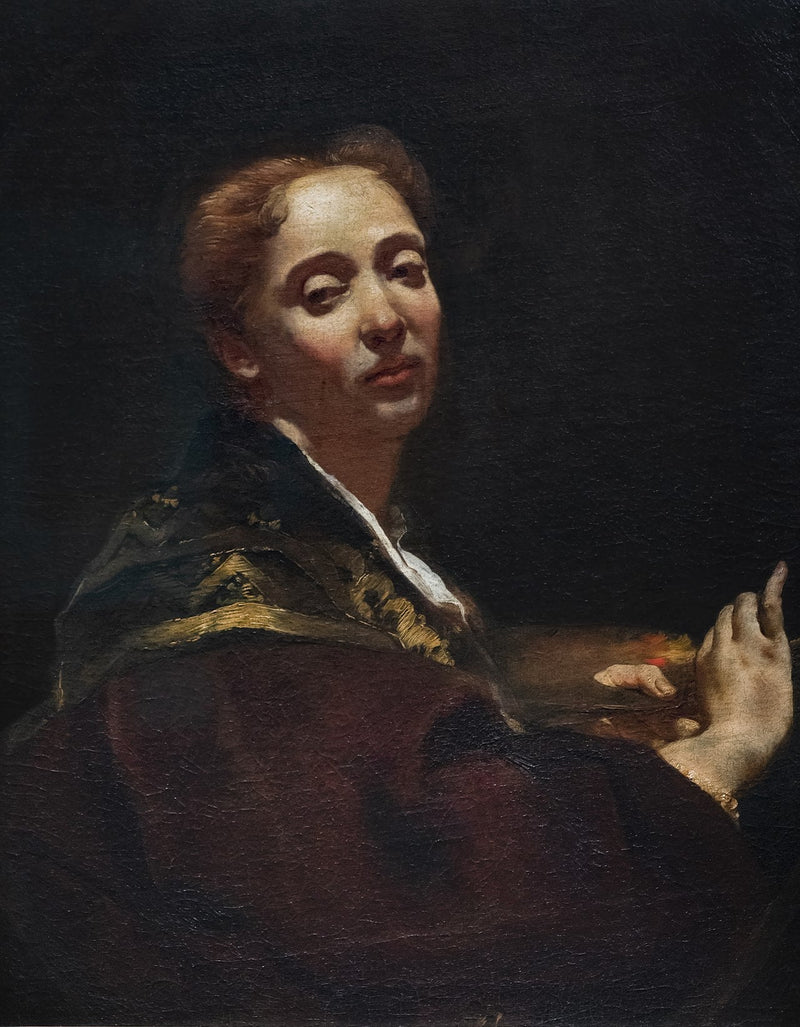 Portret van Giulia Lama - Giovanni Battista Piazzetta