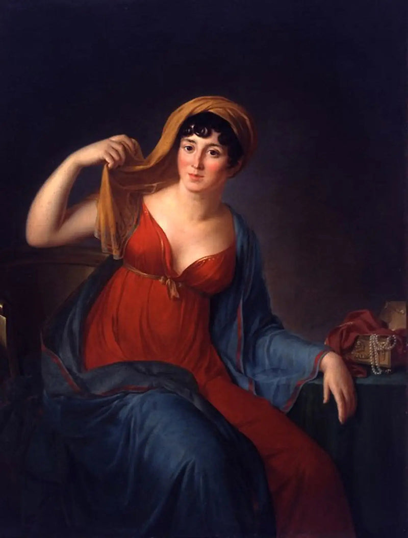 Portret van Giuseppina Grassini - Marie-Guillemine Benoist