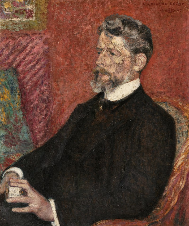 Portret van Grégoire Le Roy - Georges Lemmen