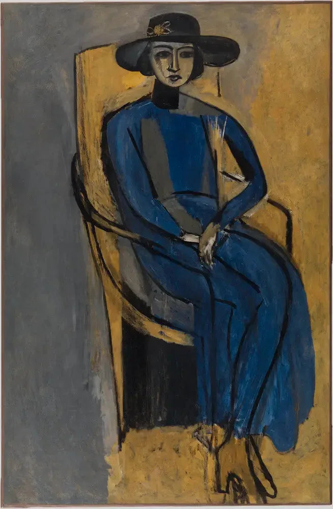 Portret van Greta Prozor - Henri Matisse