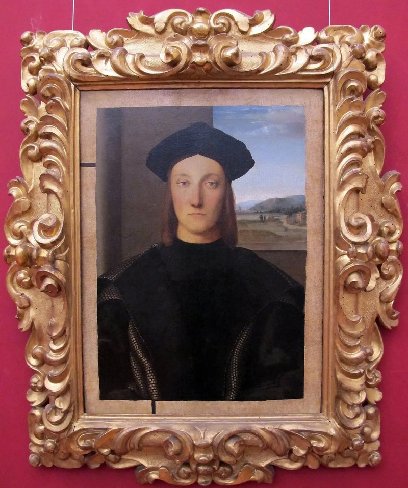 Portret van Guidobaldo I van Montefeltro - Raphael Sanzio