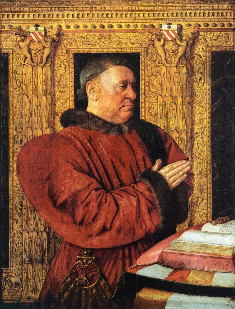 Portret van Guillaume Jouvenel des Ursins - Jean Fouquet
