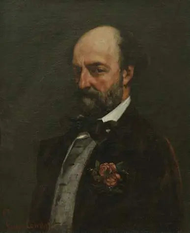 Portret van Gustave Matthieu - Gustave Courbet