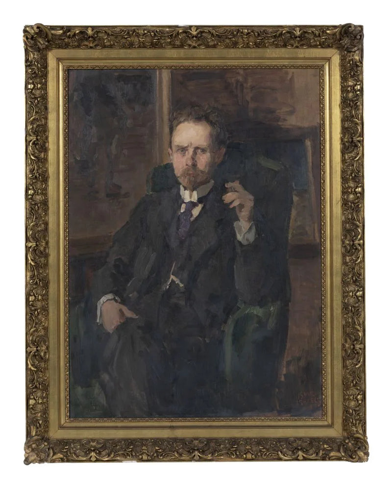 Portret van H.M. Mennes - Isaac Israëls