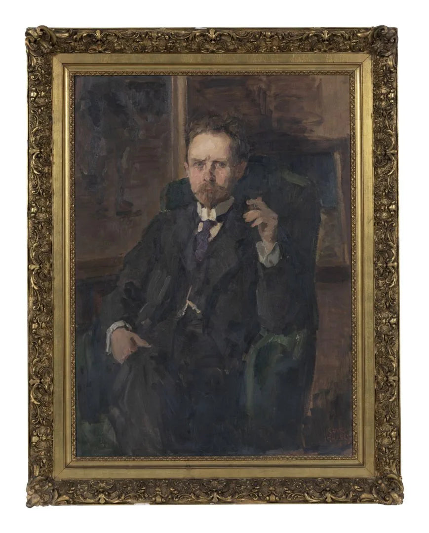 Portret van H.M. Mennes - Isaac Israëls