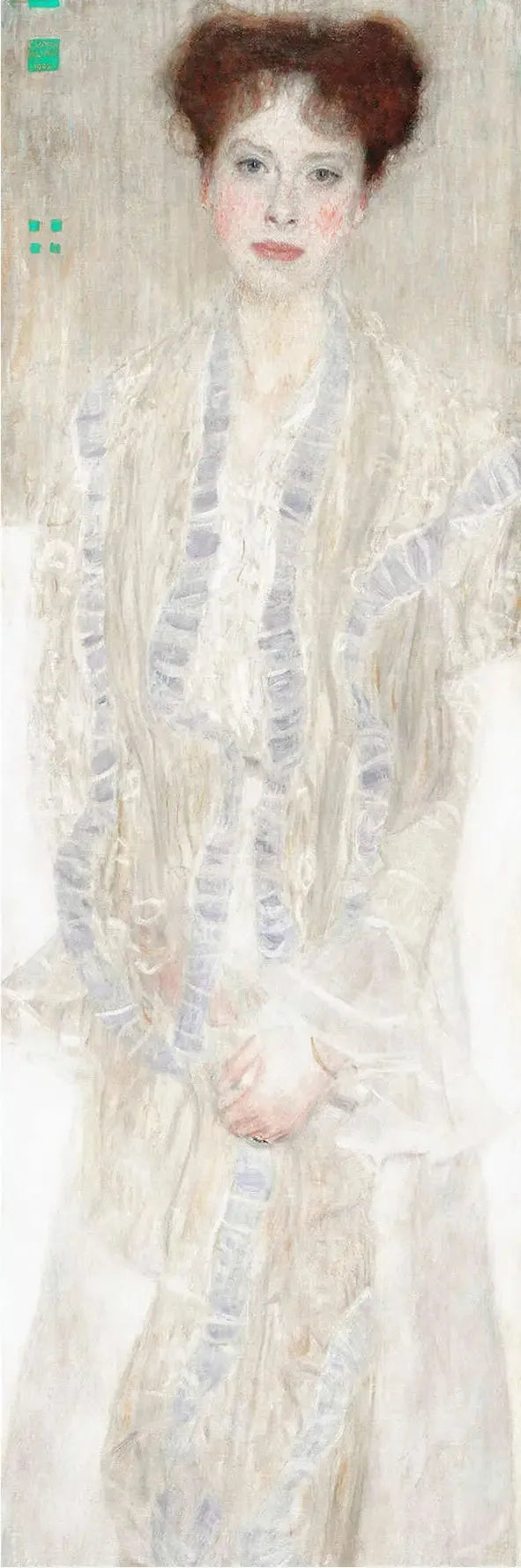 Portret van Hélène Klimt - Gustav Klimt